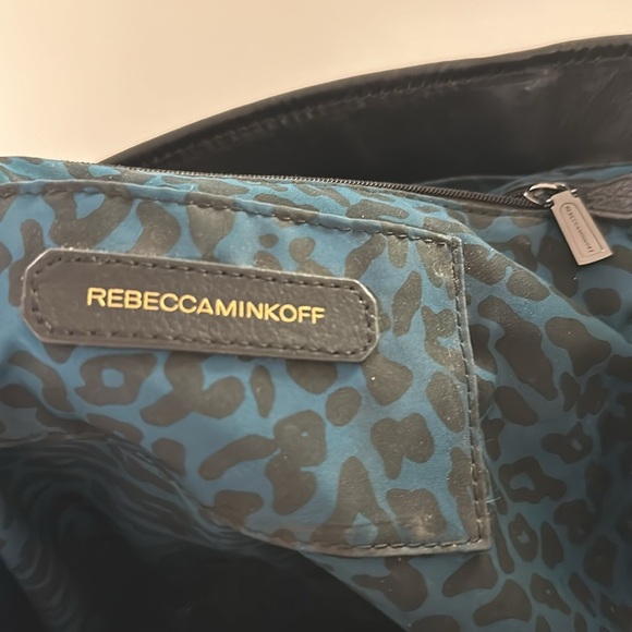 Rebecca Minkoff Black Cowhide Leather Black Bag - Picture 4 of 6